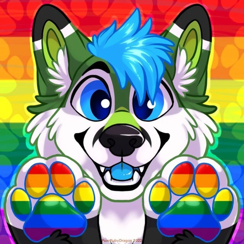Colourful fox character artwork for Linx Fox